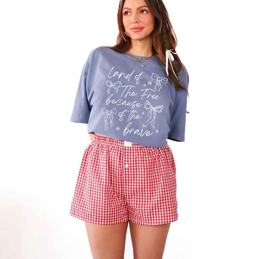 Blue Graphic Tee